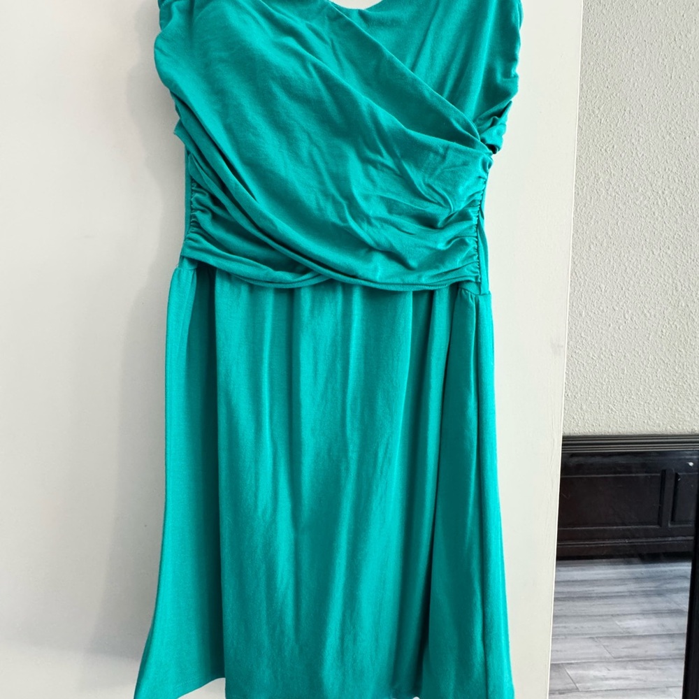 Elegant Teal Dress